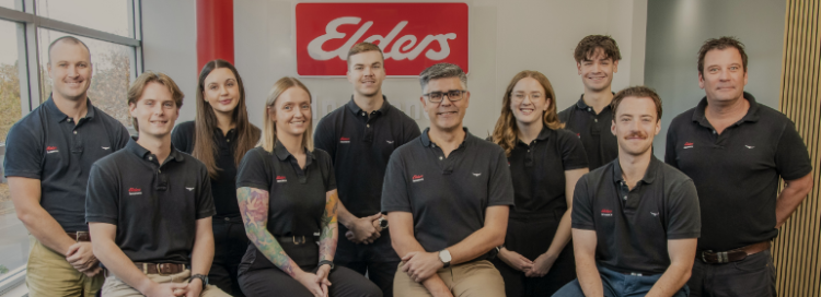 Elders insurance team members at Elders Insurance Mawson Lakes office
